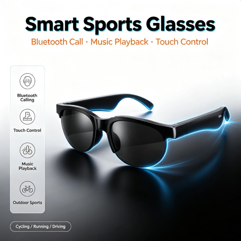 Intelligente Audio-Sonnenbrill – Smart Glasses Lens Bewertung und Preis