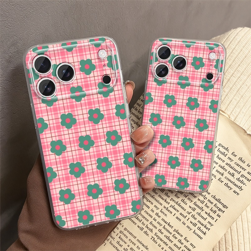 Gingham-Blumen-Handyhülle für  – Vivo V40 Bewertung und Preis