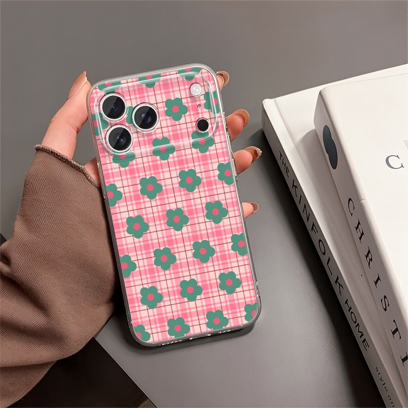Gingham-Blumen-Handyhülle für  – Vivo V40 Bewertung und Preis